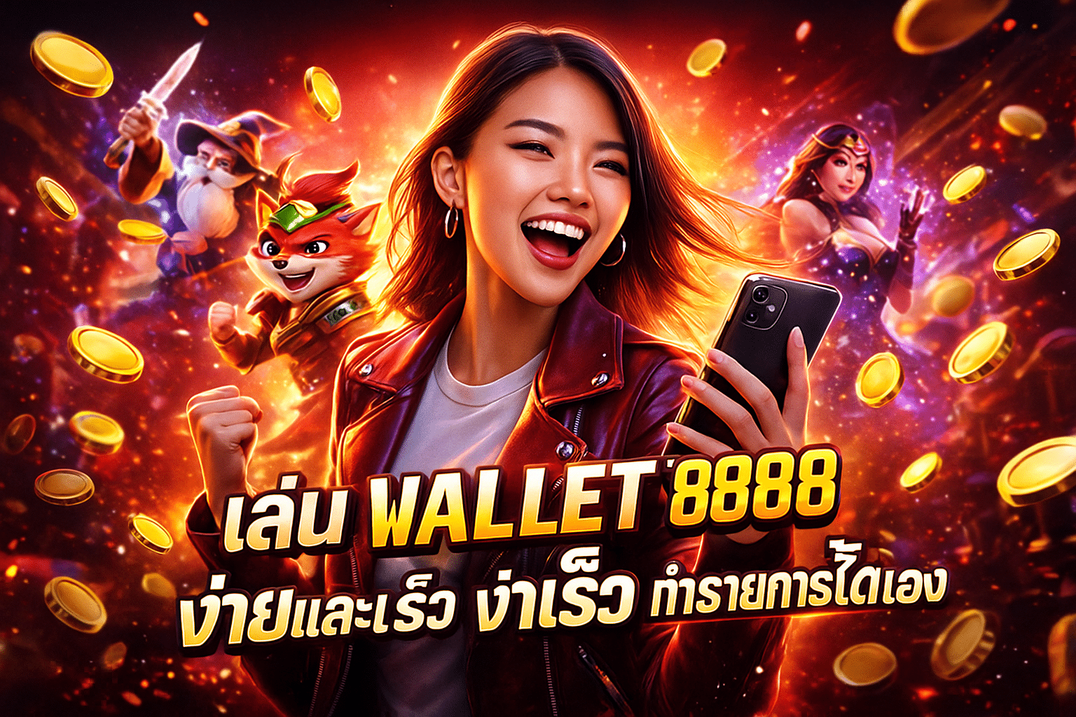 เล่น WALLET ที่ NARUTO888 ง่ายและเร็ว ทำรายการได้เอง