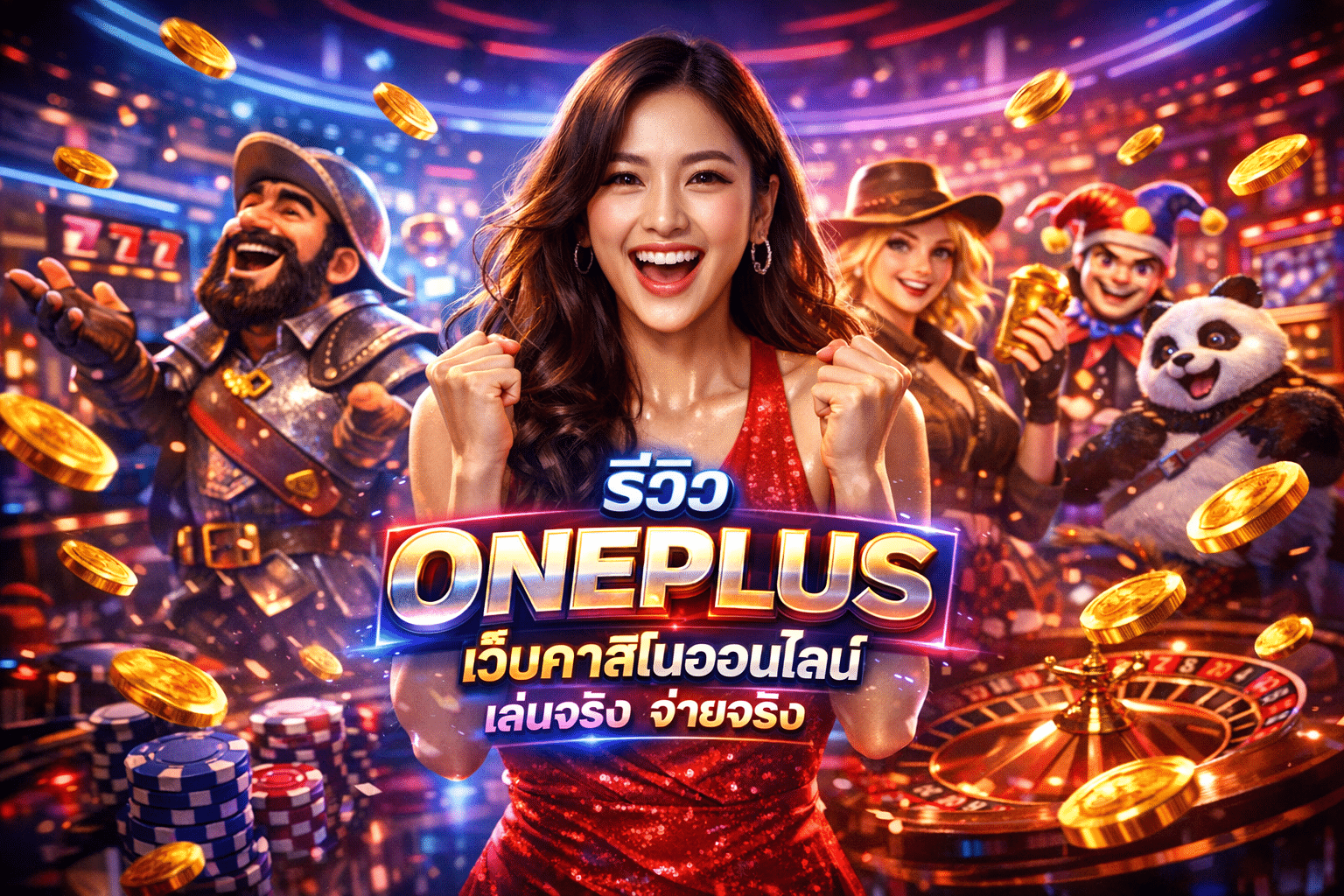 รีวิว ONEPLUS เว็บคาสิโนออนไลน์ เล่นจริง จ่ายจริง